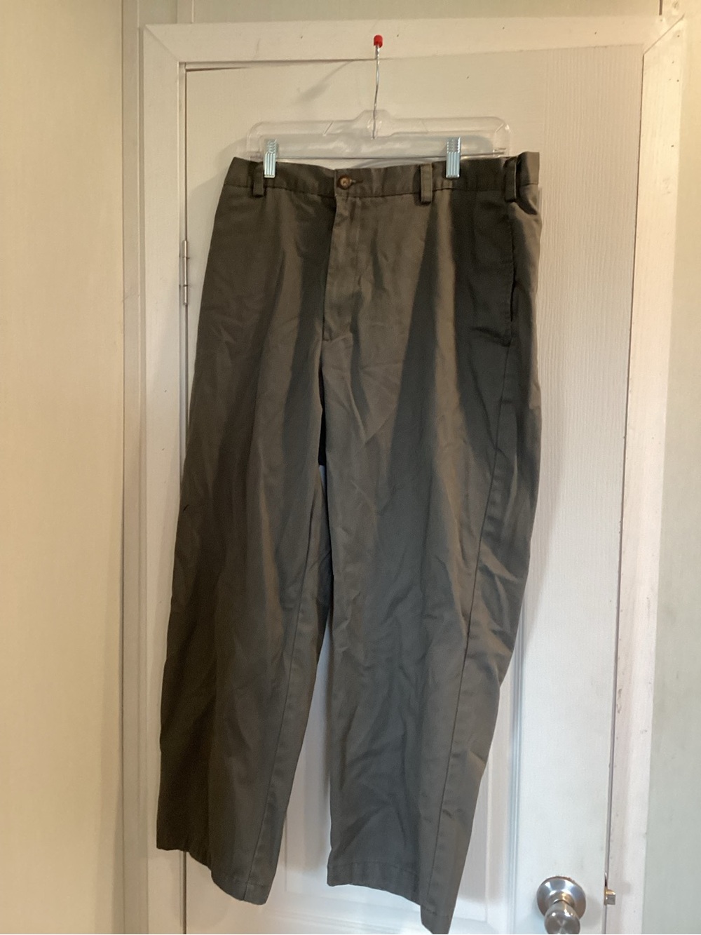 Izod Men's Olive-Tone Chinos 36x29 EUC